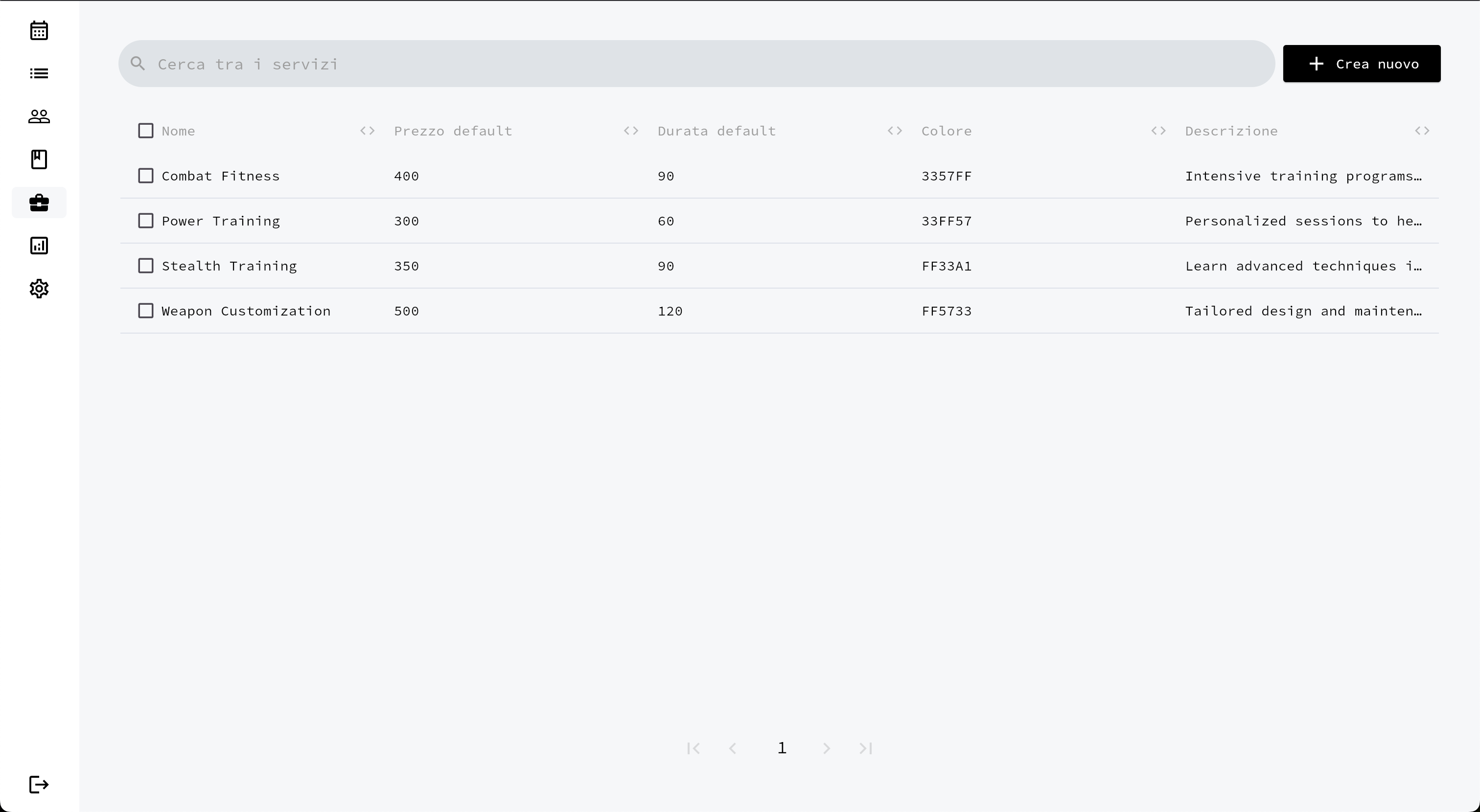 Statistics Page Screenshot